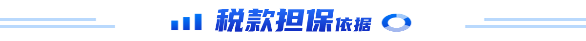 税款担保依据
