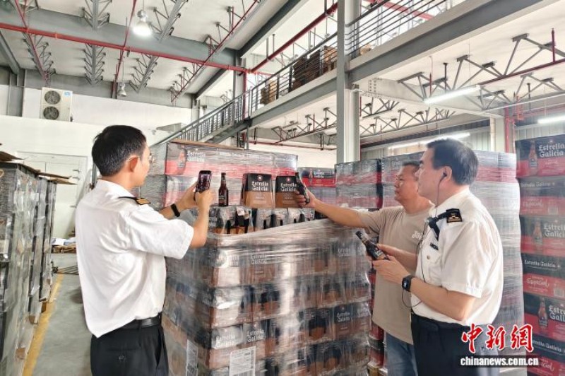 中国新闻网：浙江宁波欧洲啤酒进口热 今年前8个月进口逾亿元